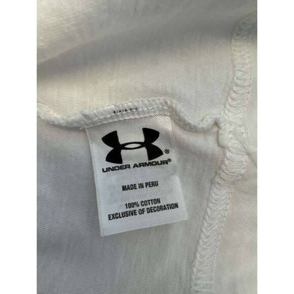 Under Armour FSU Graphic V-neck Tee women sz L - Picture 6 of 7